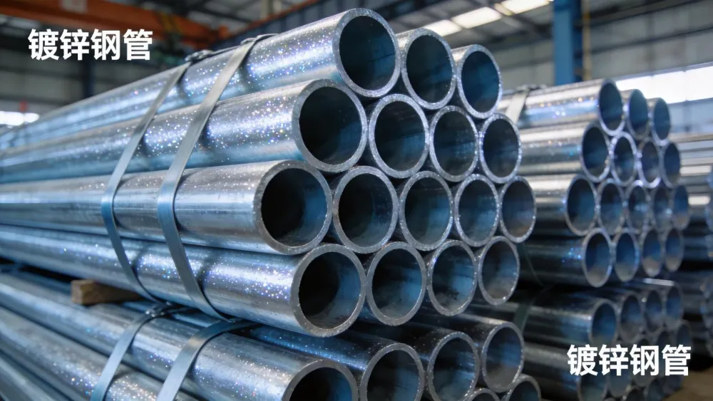 Tubería de acero galvanizada en caliente Tubería de acero galvanizada en caliente